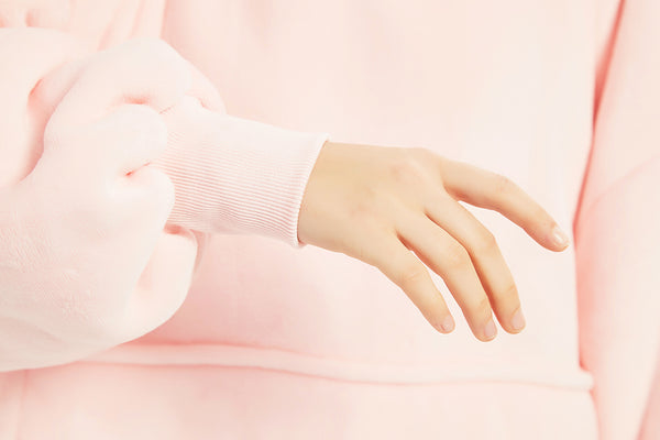 Hot Sell Oversized Hoodie Blanket Sweatshirt with Sherpa  Sweatshirt with Pocket