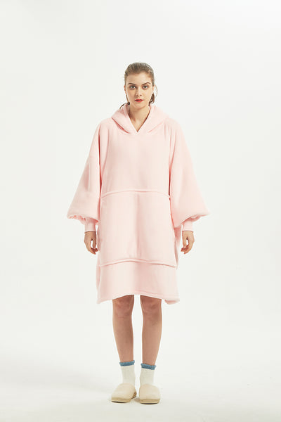 Hot Sell Oversized Hoodie Blanket Sweatshirt with Sherpa  Sweatshirt with Pocket
