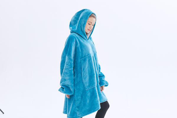 Wholesell Oversized Hoodie Blanket Sweatshirt with Sherpa Sweatshirt with Pocket