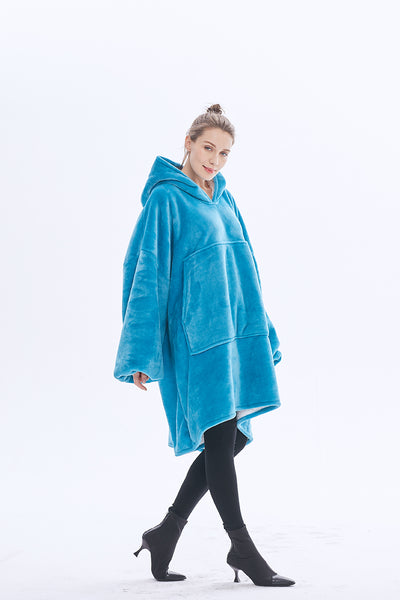 Wholesell Oversized Hoodie Blanket Sweatshirt with Sherpa Sweatshirt with Pocket