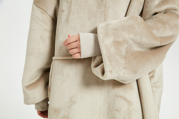 Wearable Blanket Hoodie Oversized Hoodie Blanket Sweatshirt with Sherpa Lining Comfy Sweatshirt with Pocket