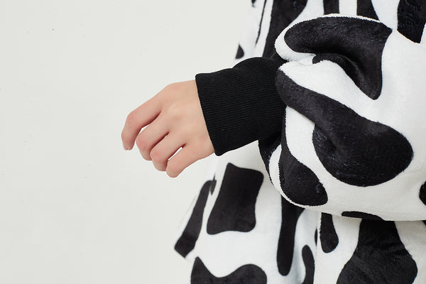 Blanket Sweatshirt Oversized Wearable Hoodie Blanket Soft Warm Reversible Hooded Thick Plush Giant Pullover Fleece Sweater